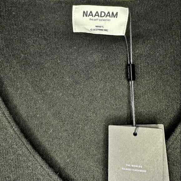 Naadam L Size Large Black Sweater - Picture 3 of 3